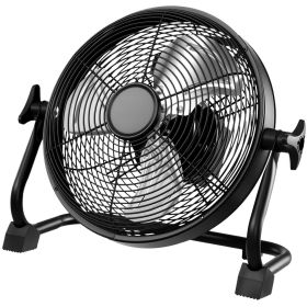 10 inch Rechargeable Camping Fan Battery Operated 360 Manual Rotation